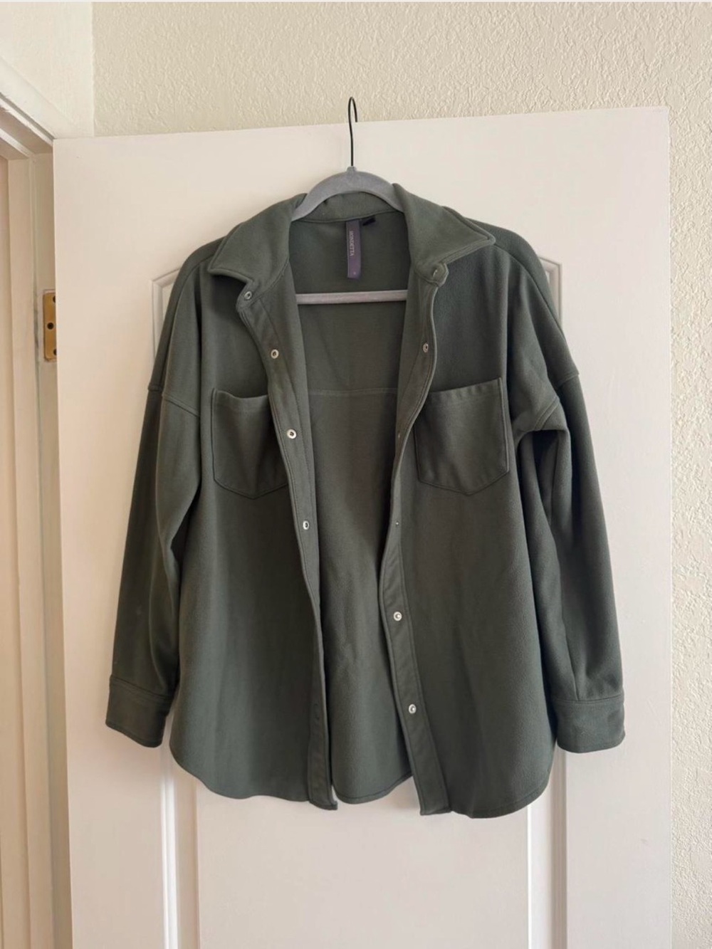 Mondetta Olive Green Button-Up Jacket